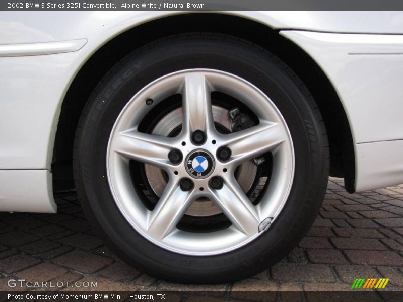 Alpine White / Natural Brown 2002 BMW 3 Series 325i Convertible