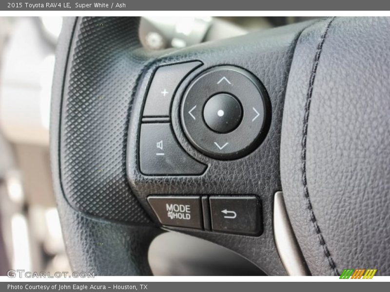 Super White / Ash 2015 Toyota RAV4 LE