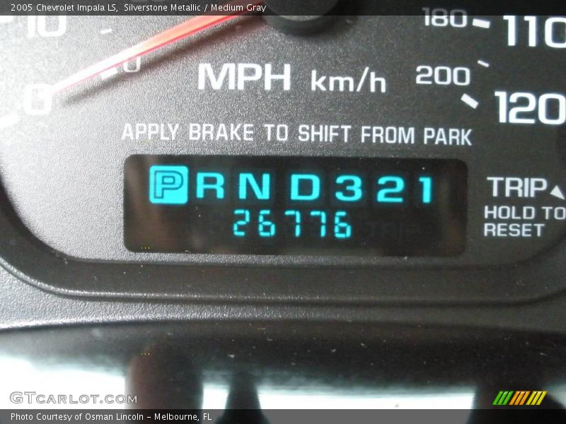 Silverstone Metallic / Medium Gray 2005 Chevrolet Impala LS
