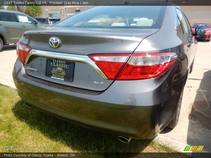Predawn Gray Mica / Ash 2017 Toyota Camry XLE V6