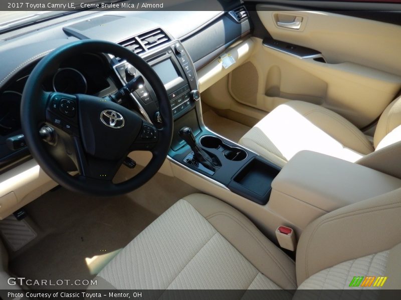 Creme Brulee Mica / Almond 2017 Toyota Camry LE