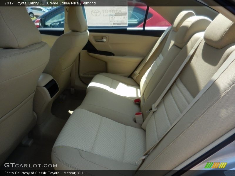 Creme Brulee Mica / Almond 2017 Toyota Camry LE