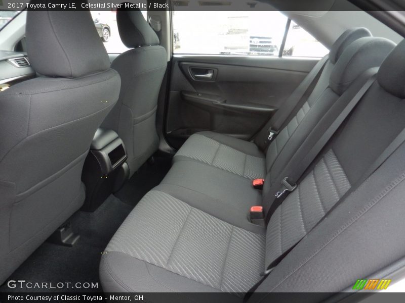 Celestial Silver Metallic / Black 2017 Toyota Camry LE