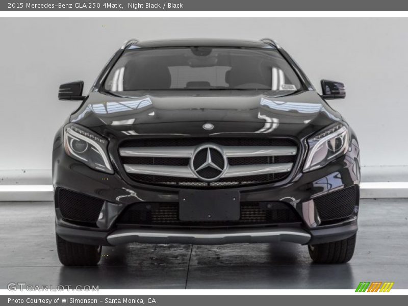 Night Black / Black 2015 Mercedes-Benz GLA 250 4Matic