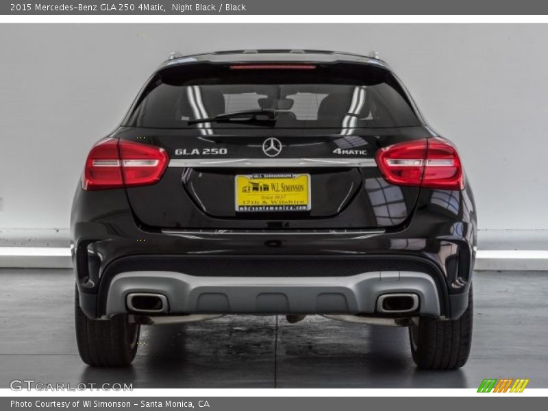 Night Black / Black 2015 Mercedes-Benz GLA 250 4Matic