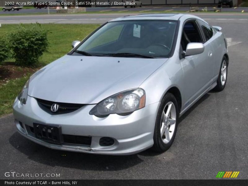 Satin Silver Metallic / Ebony Black 2002 Acura RSX Type S Sports Coupe