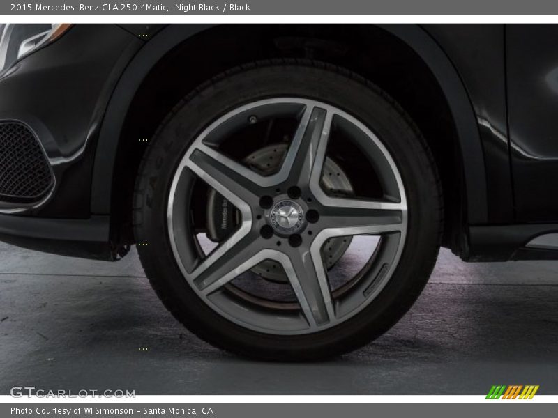Night Black / Black 2015 Mercedes-Benz GLA 250 4Matic