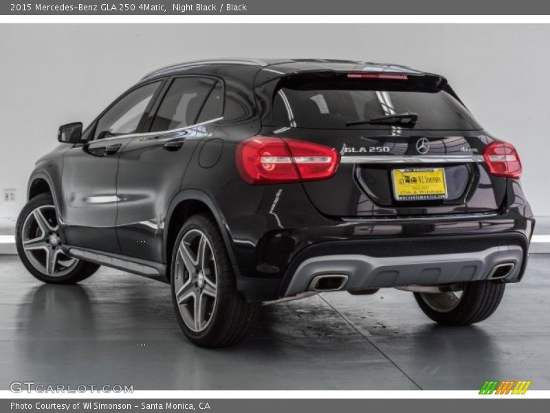 Night Black / Black 2015 Mercedes-Benz GLA 250 4Matic