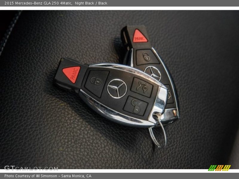 Night Black / Black 2015 Mercedes-Benz GLA 250 4Matic