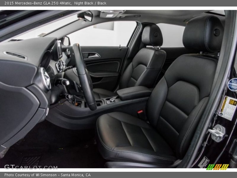Night Black / Black 2015 Mercedes-Benz GLA 250 4Matic