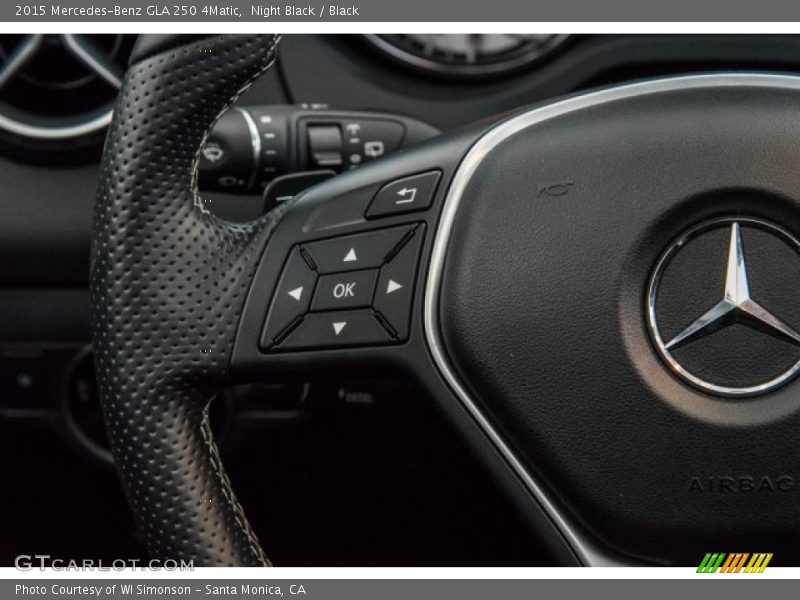 Night Black / Black 2015 Mercedes-Benz GLA 250 4Matic