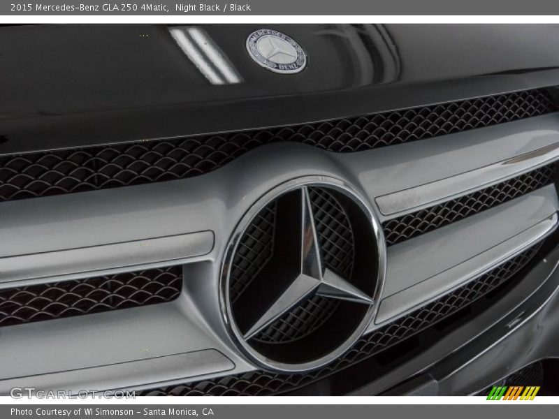 Night Black / Black 2015 Mercedes-Benz GLA 250 4Matic