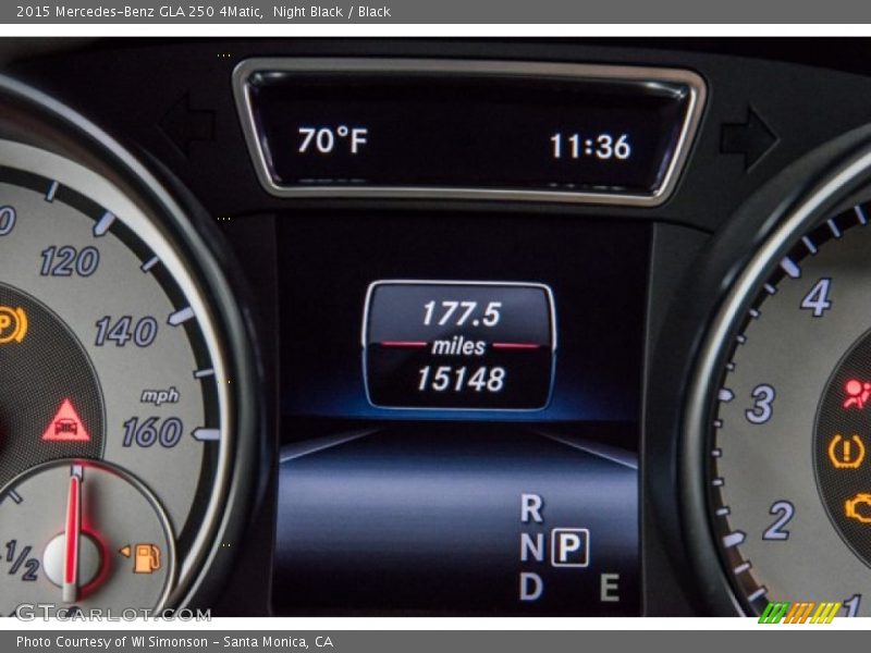 Night Black / Black 2015 Mercedes-Benz GLA 250 4Matic