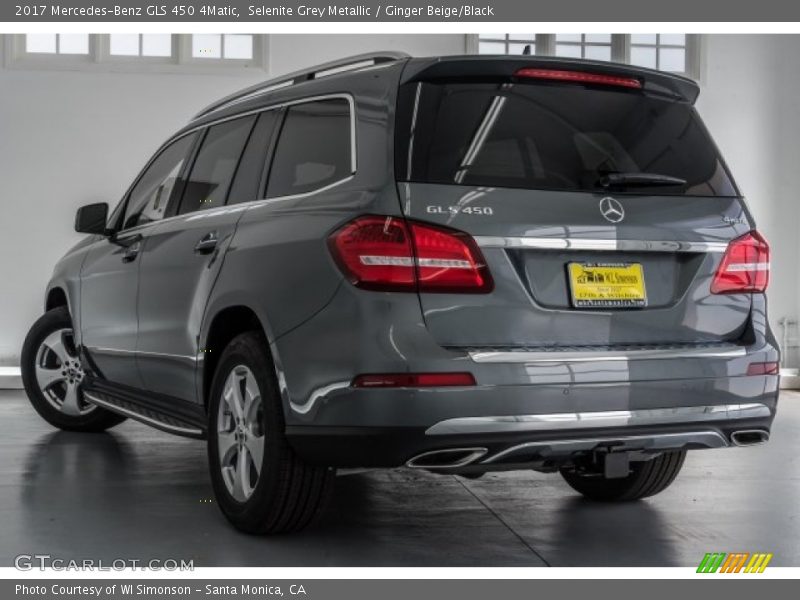 Selenite Grey Metallic / Ginger Beige/Black 2017 Mercedes-Benz GLS 450 4Matic