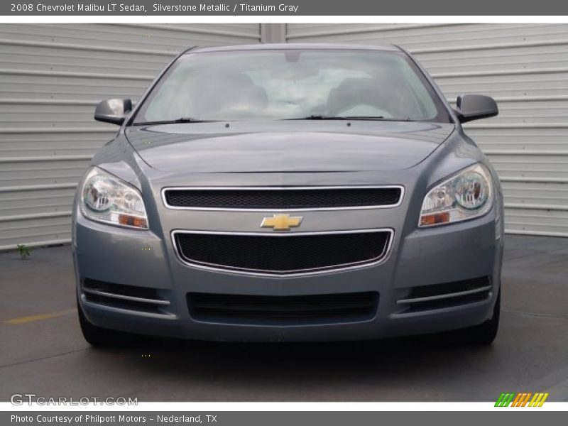 Silverstone Metallic / Titanium Gray 2008 Chevrolet Malibu LT Sedan