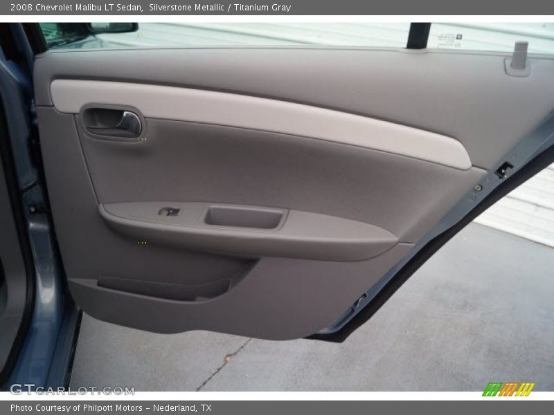 Silverstone Metallic / Titanium Gray 2008 Chevrolet Malibu LT Sedan