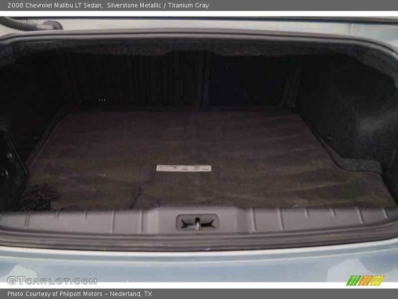 Silverstone Metallic / Titanium Gray 2008 Chevrolet Malibu LT Sedan