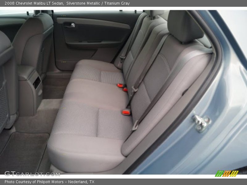 Silverstone Metallic / Titanium Gray 2008 Chevrolet Malibu LT Sedan