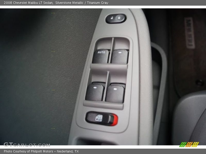 Silverstone Metallic / Titanium Gray 2008 Chevrolet Malibu LT Sedan