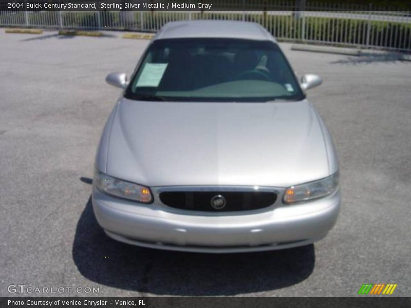 Sterling Silver Metallic / Medium Gray 2004 Buick Century Standard