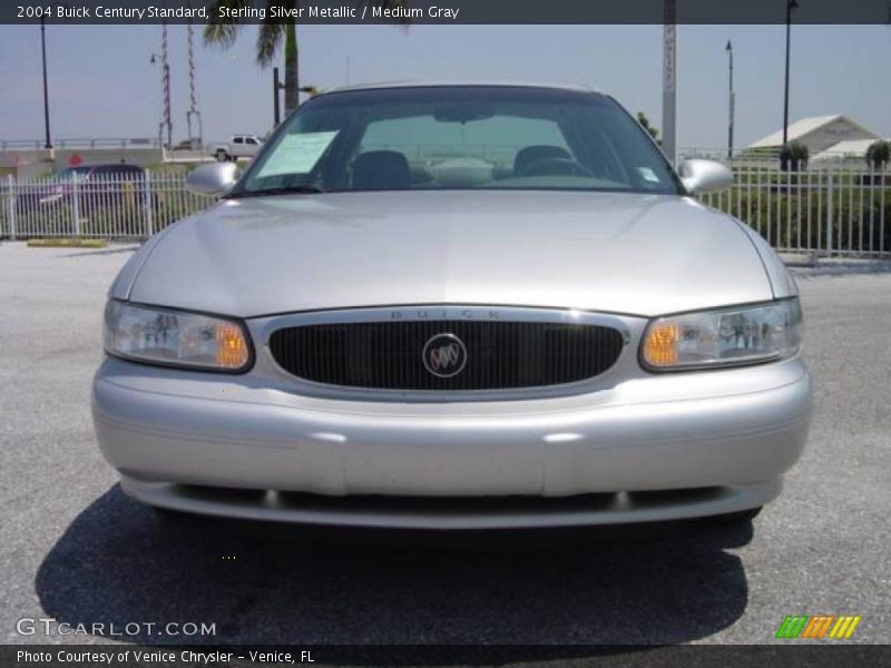 Sterling Silver Metallic / Medium Gray 2004 Buick Century Standard