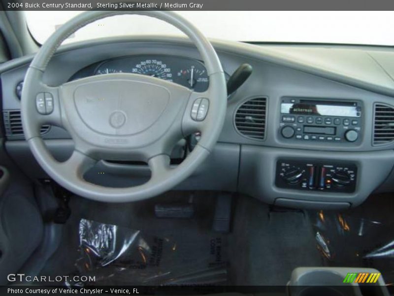 Sterling Silver Metallic / Medium Gray 2004 Buick Century Standard