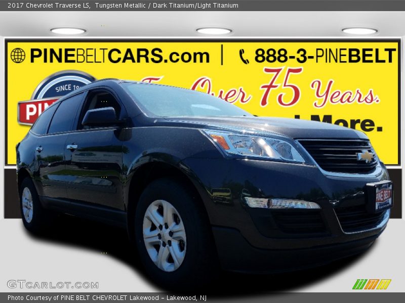 Tungsten Metallic / Dark Titanium/Light Titanium 2017 Chevrolet Traverse LS