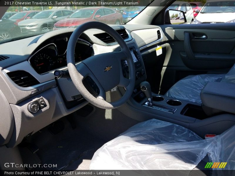 Tungsten Metallic / Dark Titanium/Light Titanium 2017 Chevrolet Traverse LS