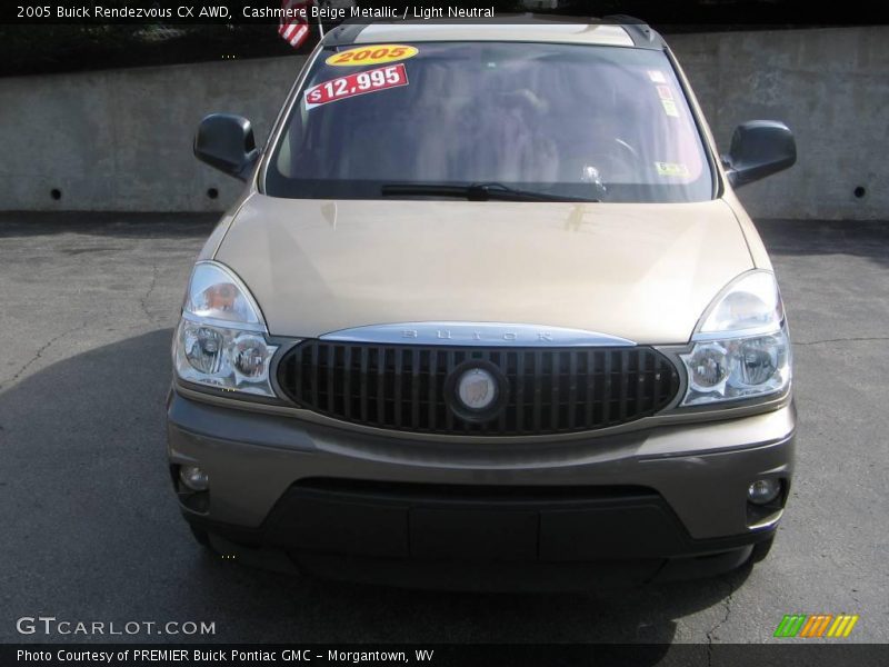Cashmere Beige Metallic / Light Neutral 2005 Buick Rendezvous CX AWD