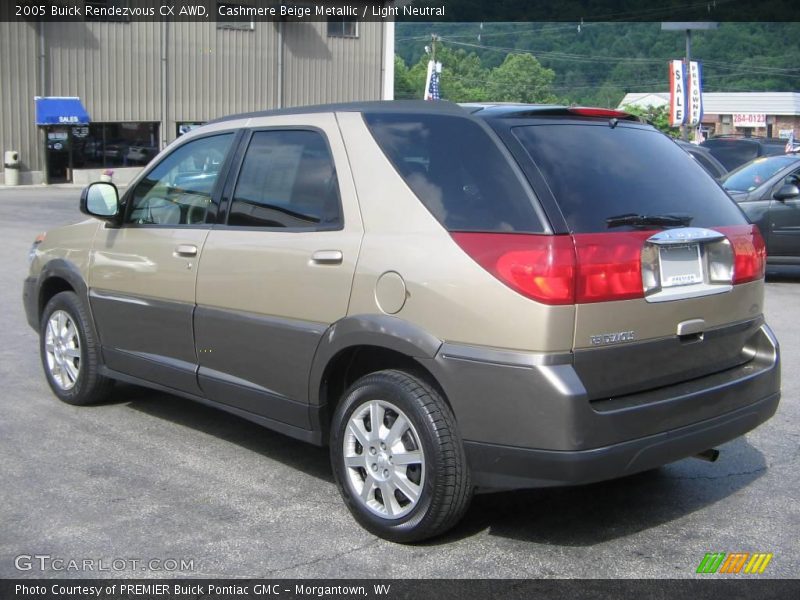 Cashmere Beige Metallic / Light Neutral 2005 Buick Rendezvous CX AWD