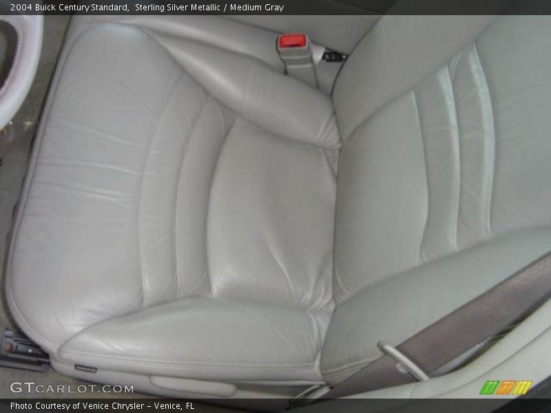 Sterling Silver Metallic / Medium Gray 2004 Buick Century Standard