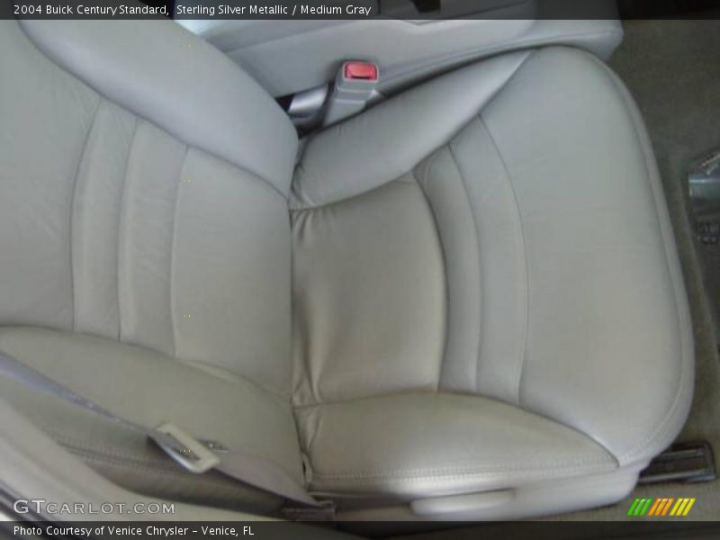 Sterling Silver Metallic / Medium Gray 2004 Buick Century Standard