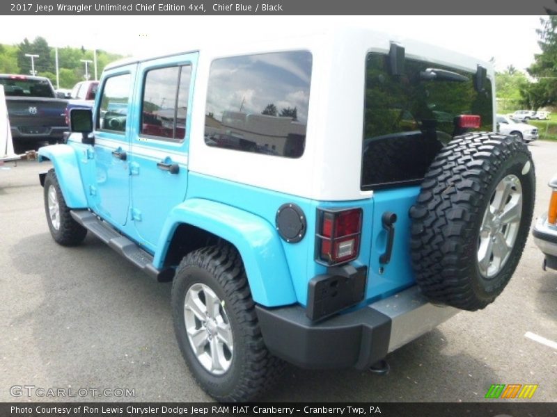 Chief Blue / Black 2017 Jeep Wrangler Unlimited Chief Edition 4x4