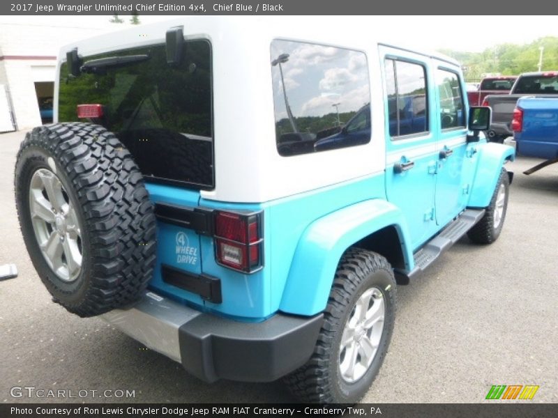 Chief Blue / Black 2017 Jeep Wrangler Unlimited Chief Edition 4x4