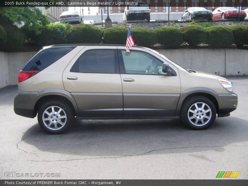 Cashmere Beige Metallic / Light Neutral 2005 Buick Rendezvous CX AWD