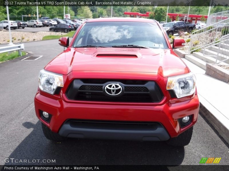 Barcelona Red Metallic / Graphite 2012 Toyota Tacoma V6 TRD Sport Double Cab 4x4