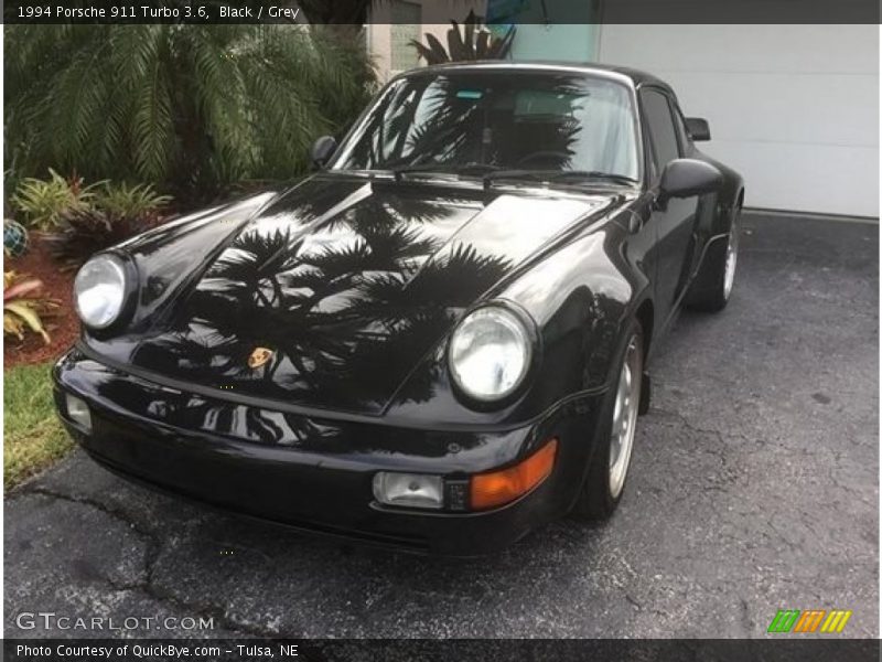 Black / Grey 1994 Porsche 911 Turbo 3.6