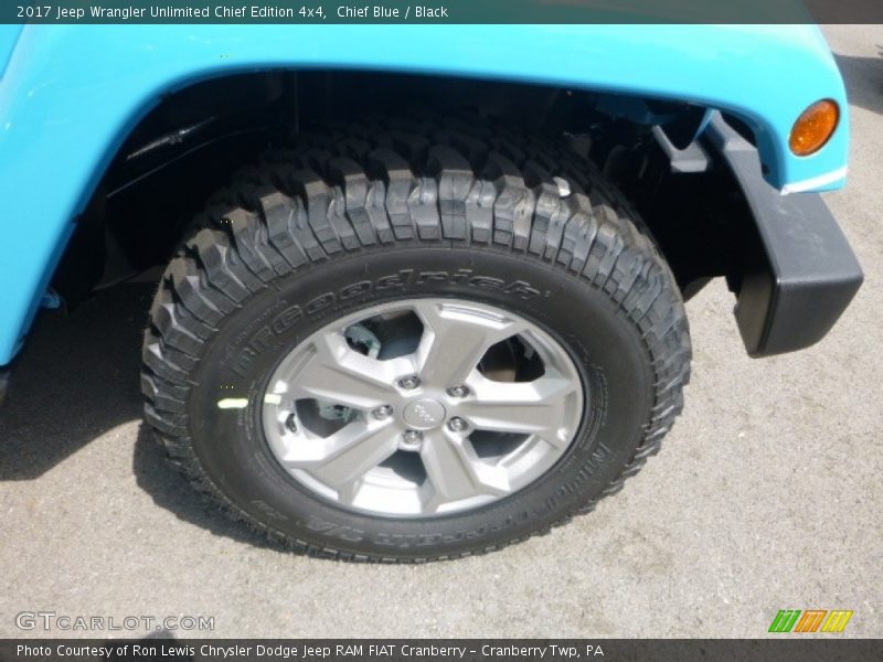 Chief Blue / Black 2017 Jeep Wrangler Unlimited Chief Edition 4x4