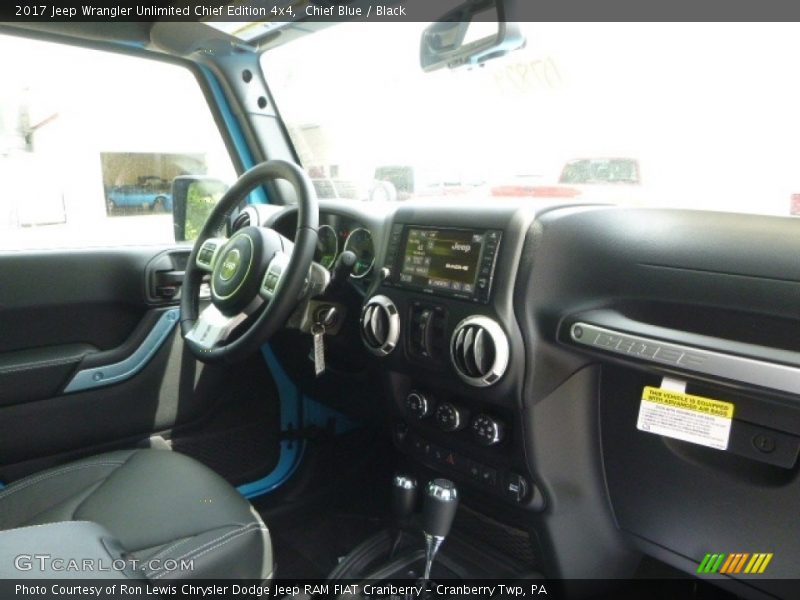Chief Blue / Black 2017 Jeep Wrangler Unlimited Chief Edition 4x4