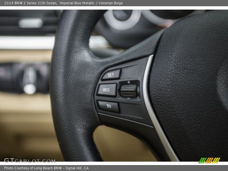 Imperial Blue Metallic / Venetian Beige 2014 BMW 3 Series 328i Sedan