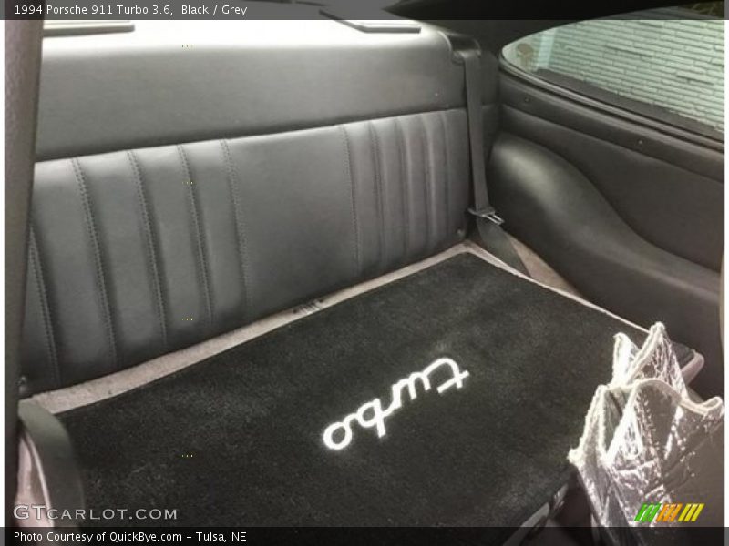 Black / Grey 1994 Porsche 911 Turbo 3.6