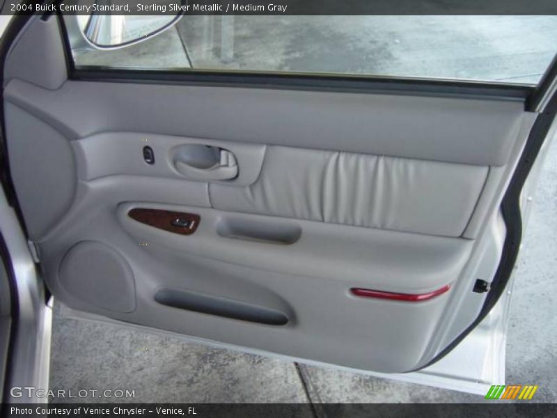 Sterling Silver Metallic / Medium Gray 2004 Buick Century Standard