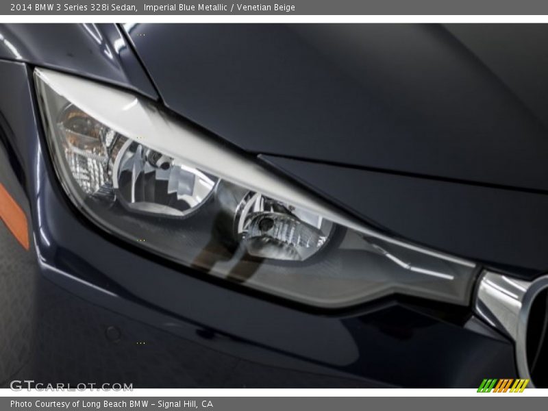Imperial Blue Metallic / Venetian Beige 2014 BMW 3 Series 328i Sedan