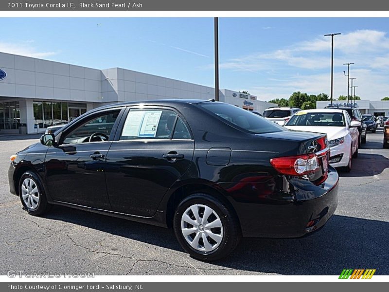 Black Sand Pearl / Ash 2011 Toyota Corolla LE