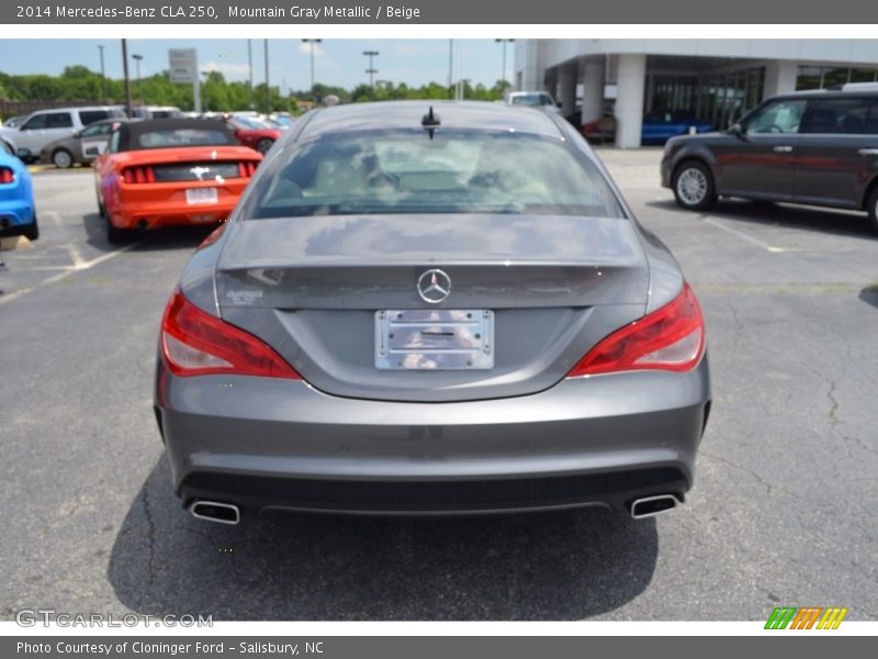 Mountain Gray Metallic / Beige 2014 Mercedes-Benz CLA 250