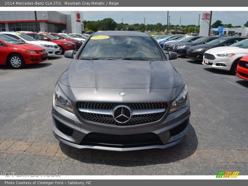 Mountain Gray Metallic / Beige 2014 Mercedes-Benz CLA 250