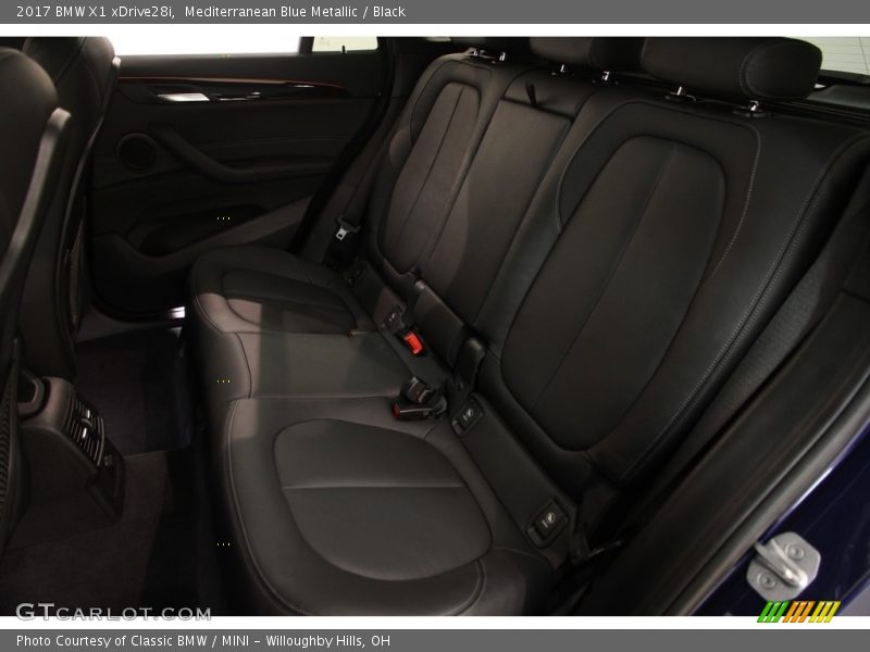 Mediterranean Blue Metallic / Black 2017 BMW X1 xDrive28i