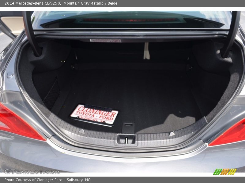 Mountain Gray Metallic / Beige 2014 Mercedes-Benz CLA 250