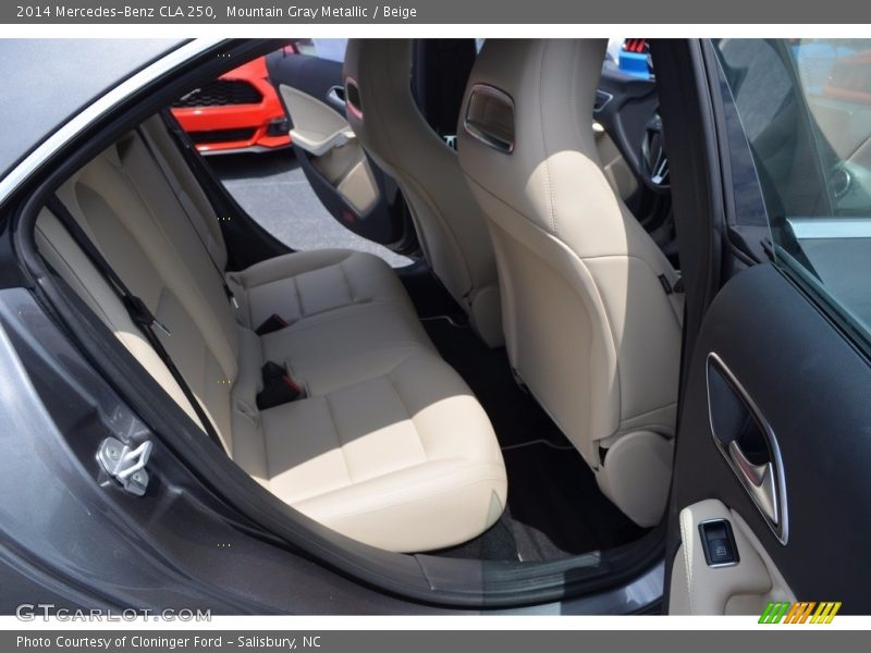 Mountain Gray Metallic / Beige 2014 Mercedes-Benz CLA 250