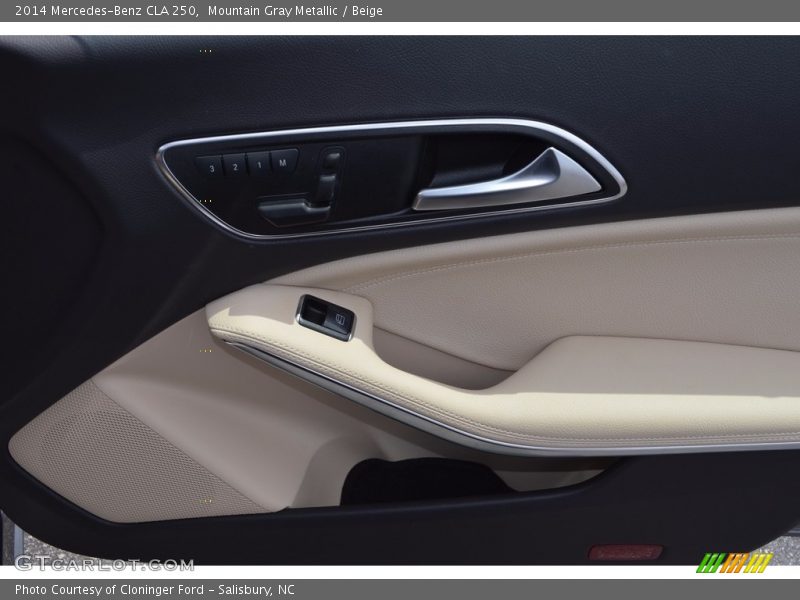 Mountain Gray Metallic / Beige 2014 Mercedes-Benz CLA 250